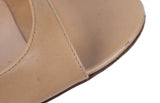 Jimmy Choo Beige Azia Strappy Leather Heels 41