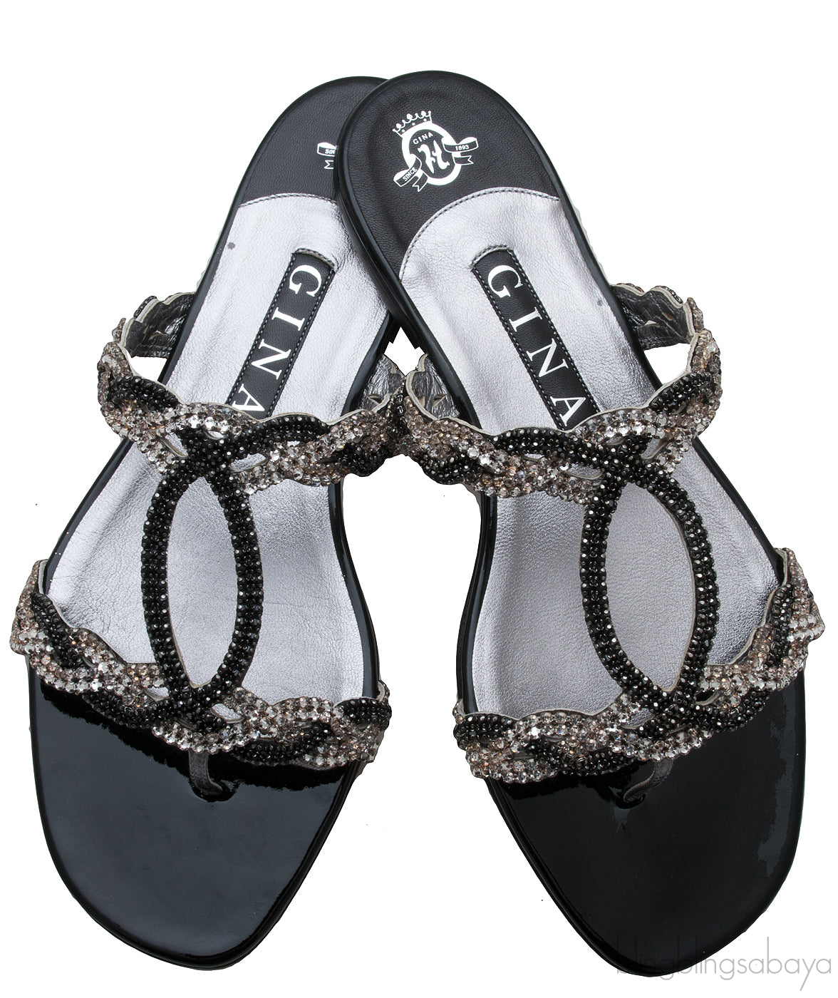 Gina Isabel Jewelled Flat