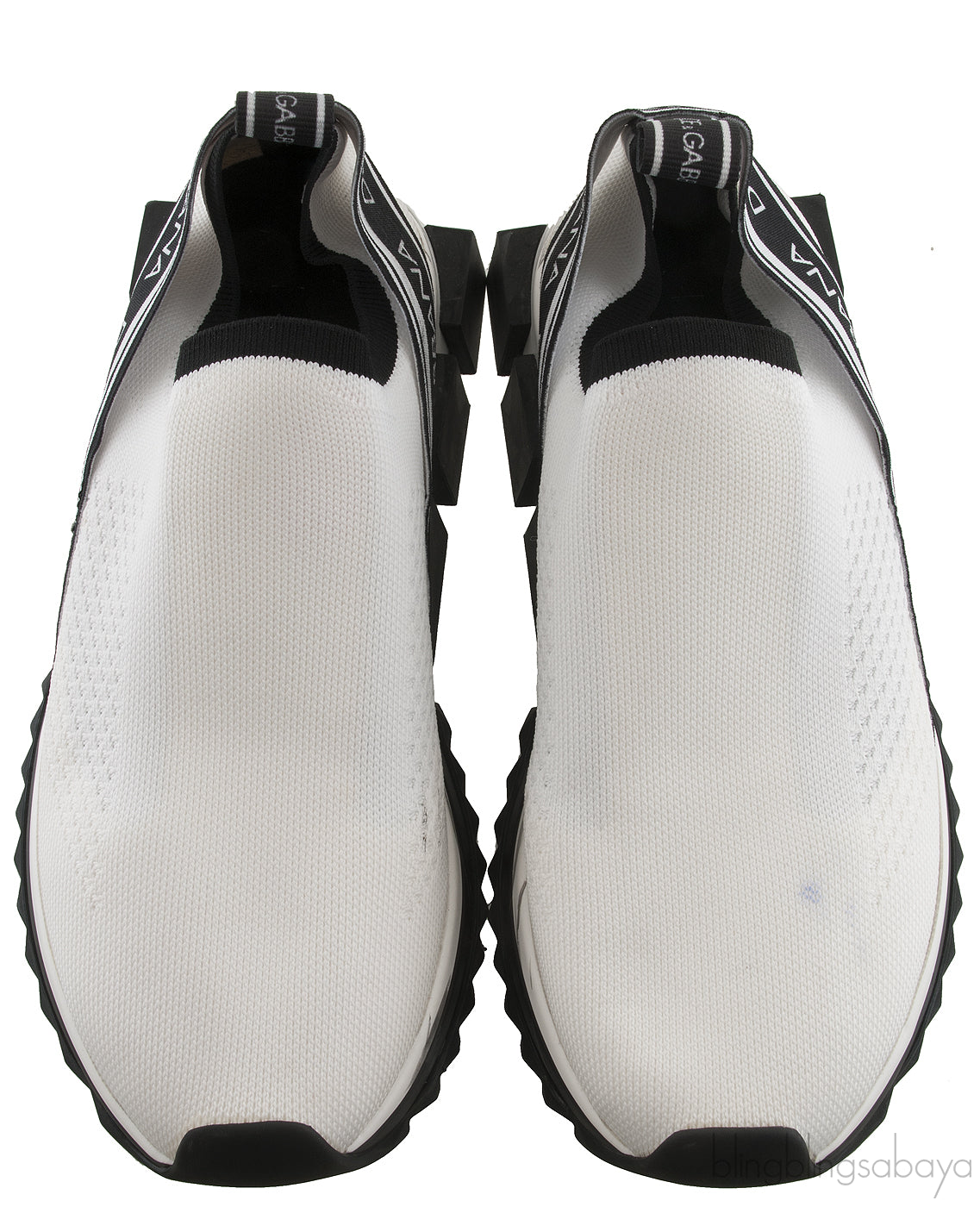 White Sorrento Logo Sneakers