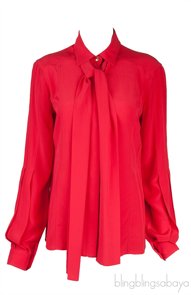 Red Long Sleeve Shirt