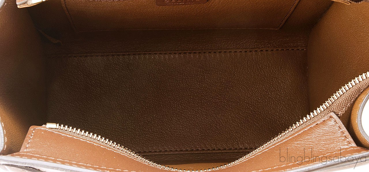 Nano Luggage Brown Caramel