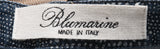 Bluemarine Blue Denim Glitter Jeans