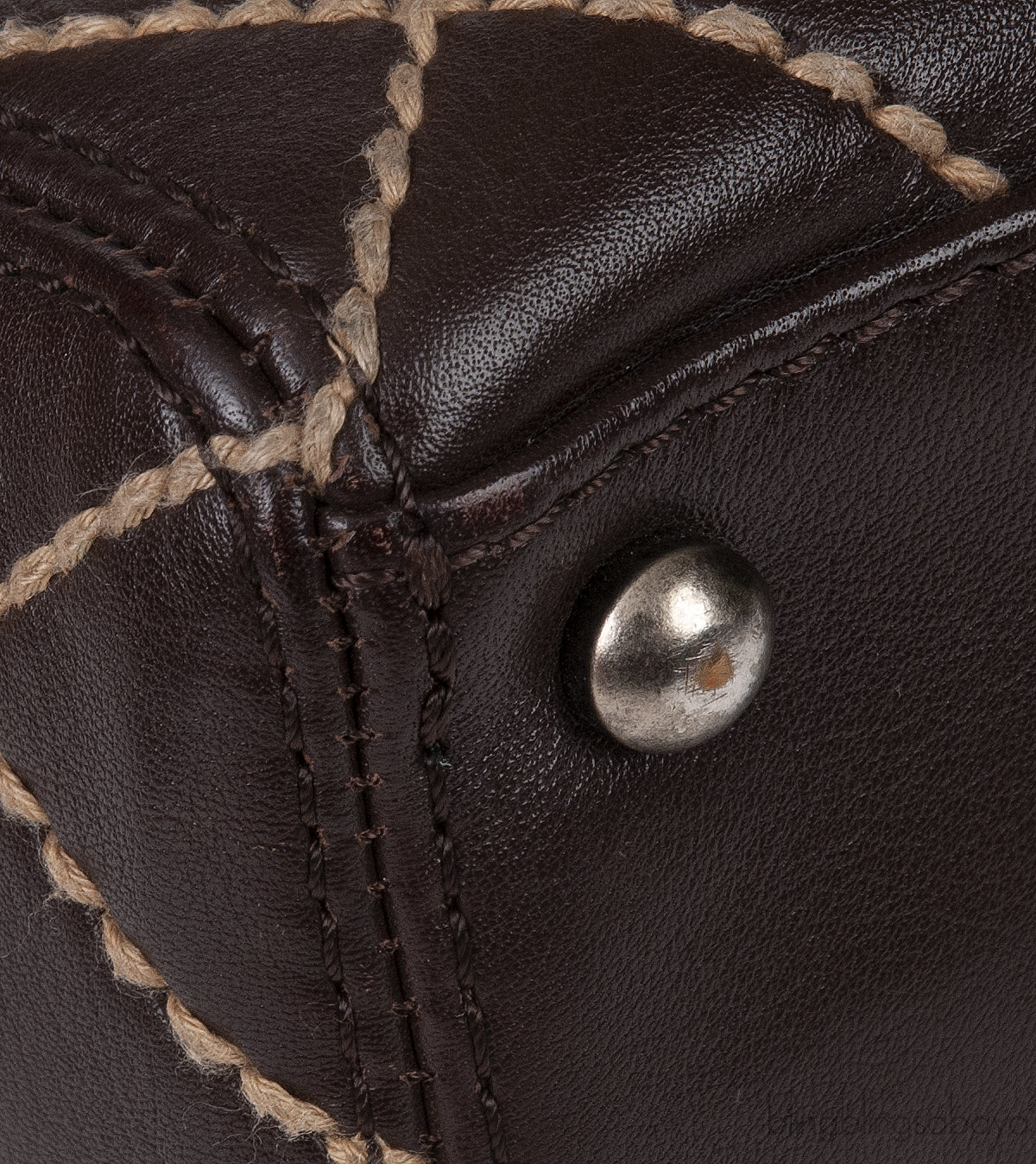 Chanel Wild Stitch CC Coffee Brown Handbag