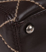Chanel Wild Stitch CC Coffee Brown Handbag