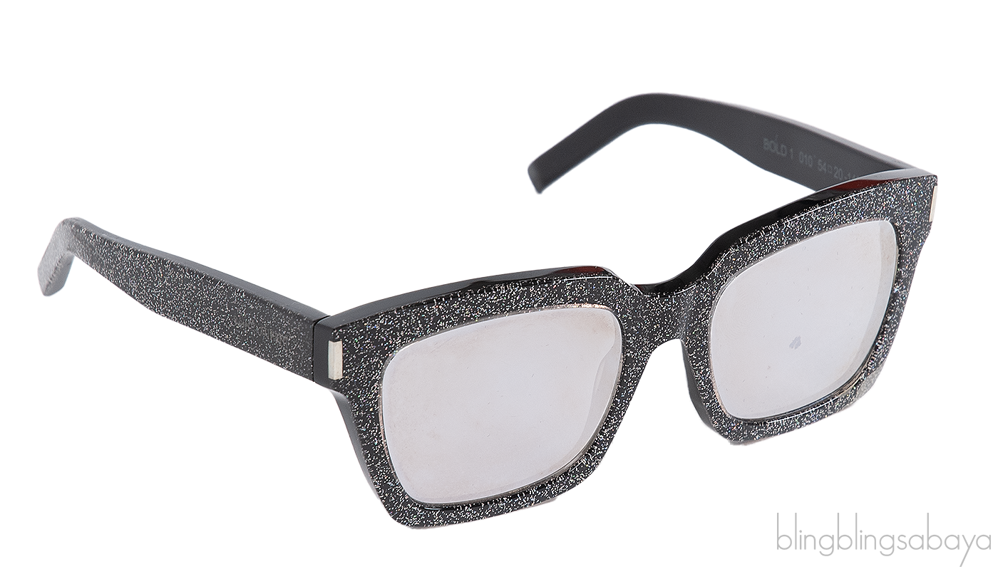 Saint Laurent Bold 1 Glitter Sunglasses