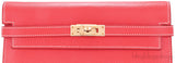 Kelly Long Wallet Epsom Bi-color