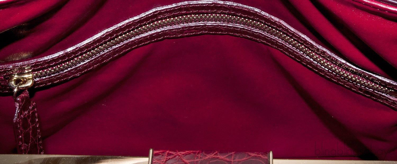 Monogram Grit Exotique Satchel
