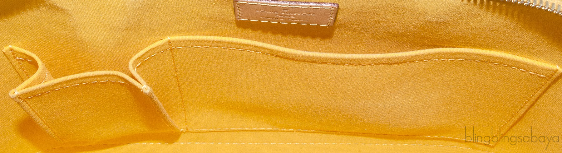 Alma Jaune Passion Monogram Vernis