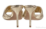 Metallic Gold Neo 90mm Revival Mule