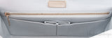 Silver Alligator Medium Flap Bag