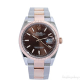 Rolex Datejust 36 Oyster Perpetual Rolesor Everose Automatic Watch