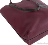 Moynat Quattro Reversible Bi-color Leather Tote