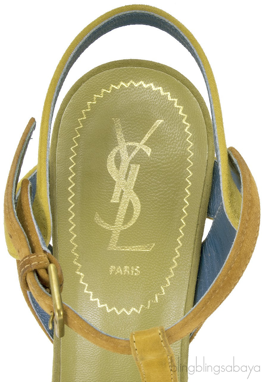 Multicolor Tribute Suede Sandals