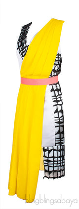 Sleeveless Multicolor Dress
