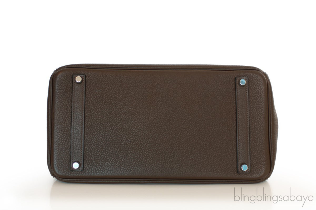 Birkin 35 Chocolate Taurillon Clem