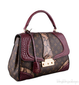 Burgundy Grand Marriage Monogramissime Bag