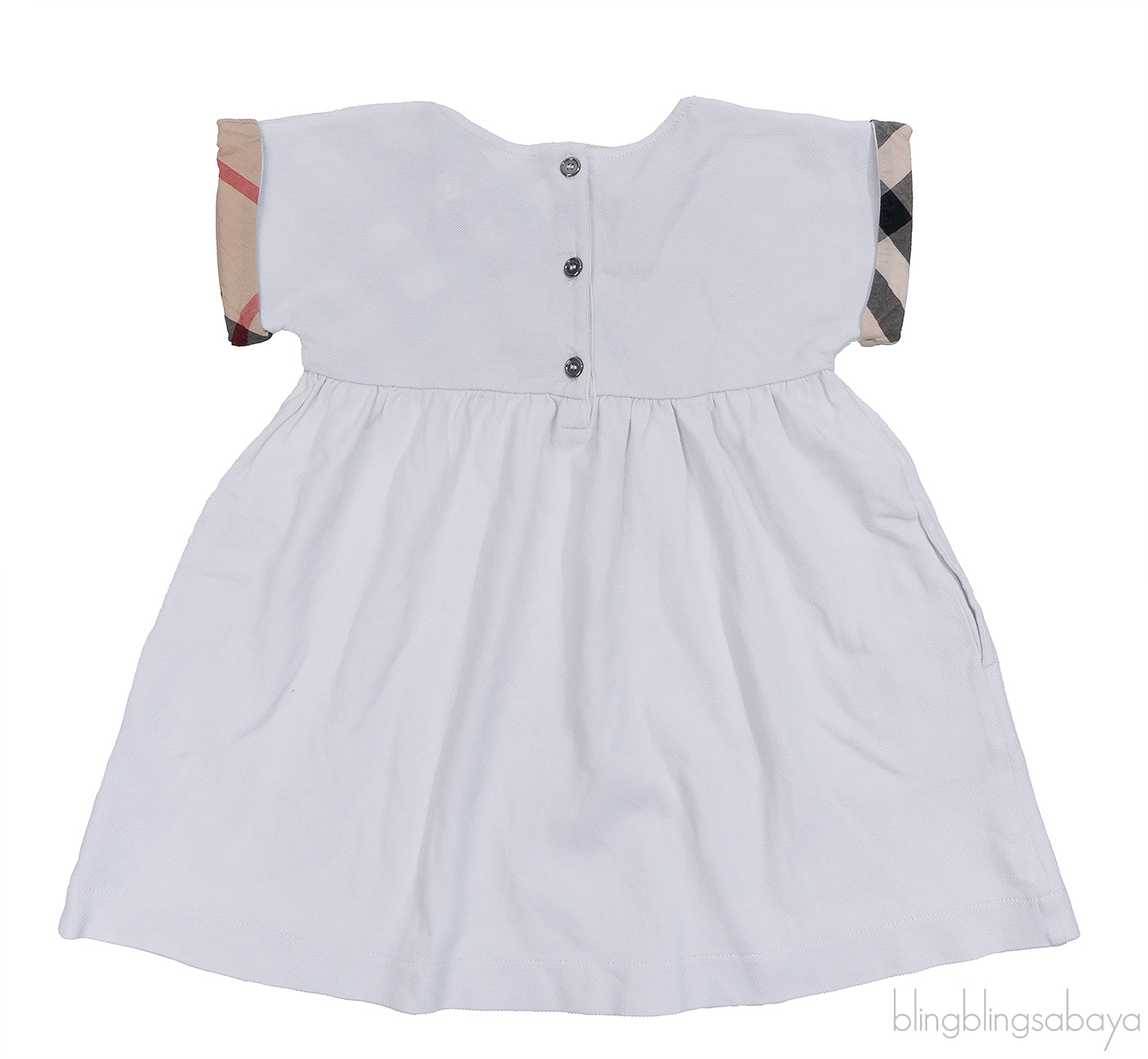 Burberry Kids Casual Short Sleeve Dress