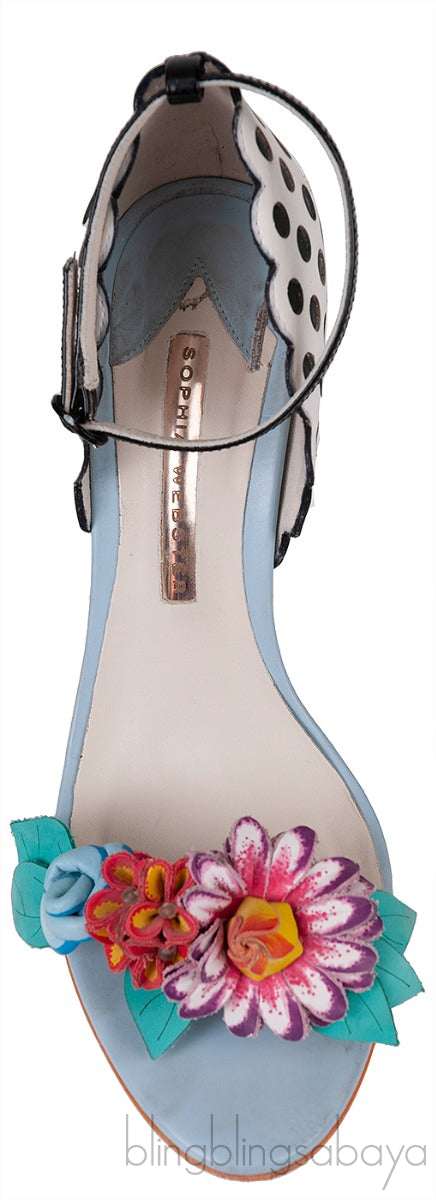 Sophia Webster Polka-dot Lilico Slingback Sandals