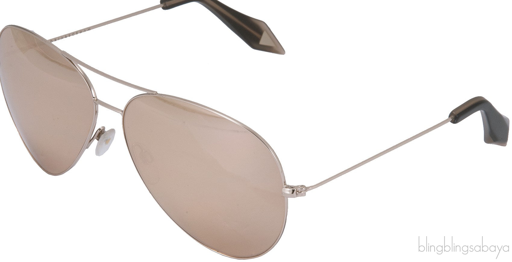 Gold Aviator Sunglasses