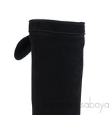 Jimmy Choo Black Suede Knee-high Boots