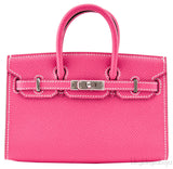 Mini Birkin Rose Tyrien