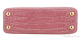 Capucines Vieux Rose Crocodile BB