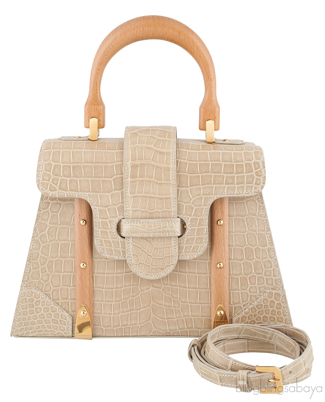 Saigon Beige Crocodile PM