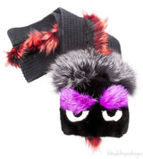 Bag Bugs Scarf Black