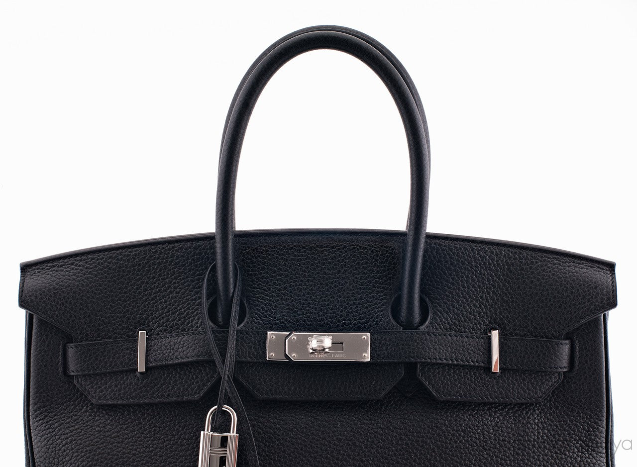 Birkin 35 Black Taurillon Clem