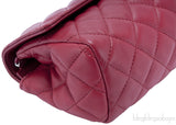 Red Quilted Cosmetic Pouch