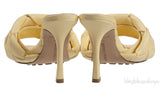 Yellow Lido Intrecciato Mules