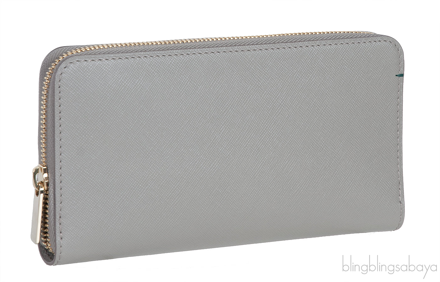 Rolex Bi-color Zip Around Wallet
