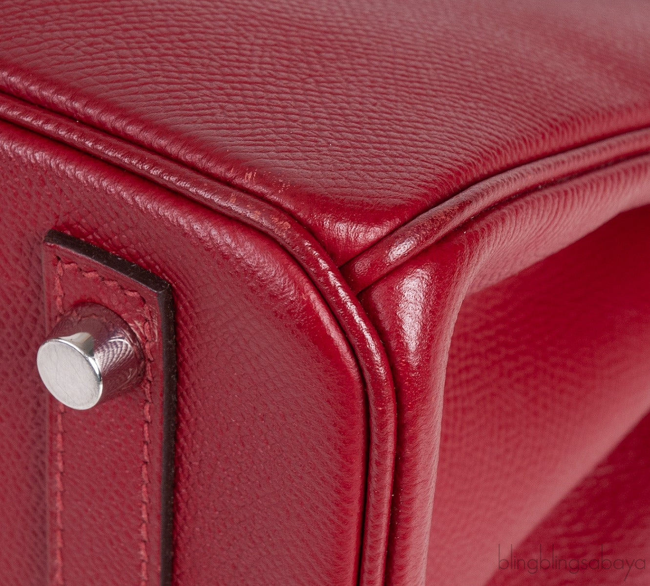 Birkin 30 Rubis Epsom PHW