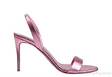 O Marylin Pink Metallic Slingback Sandal