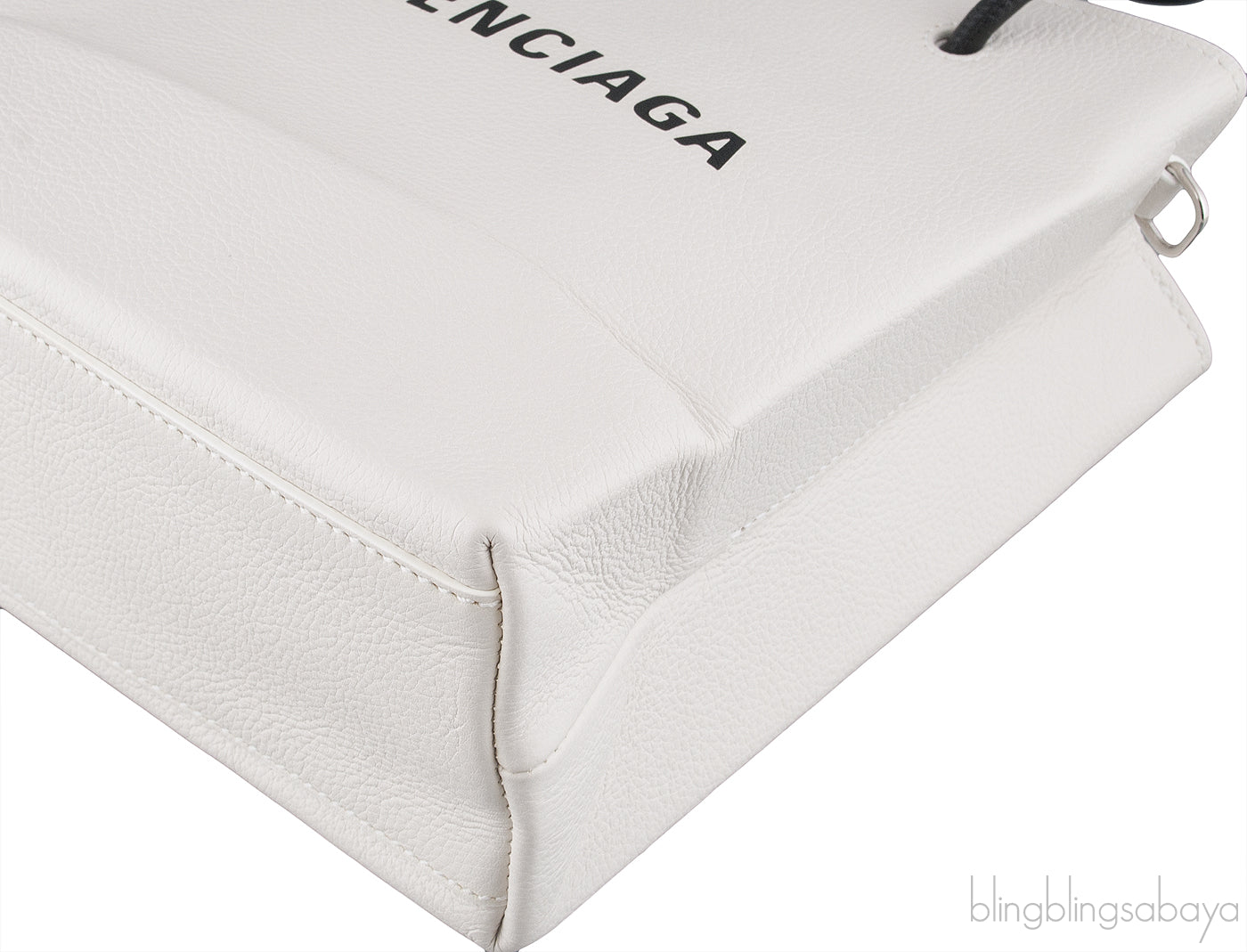 Logo Print Shopping Tote
