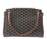 Goyard Black & Tan Routte Suople Bag PM