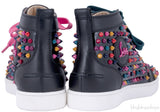 Multicolor Spike High Top Sneakers