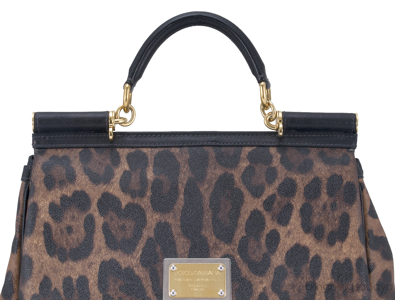 Miss Sicily Leopard Shoulder Bag