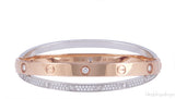 Love Diamond Double Band Bracelet