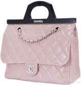 CC Pink Delivery Quilted Tote Bag