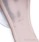 Vernice Saffiano Bicolor Open Toe Slide