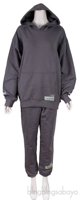 Charcoal Grey Hoodie & Trouser