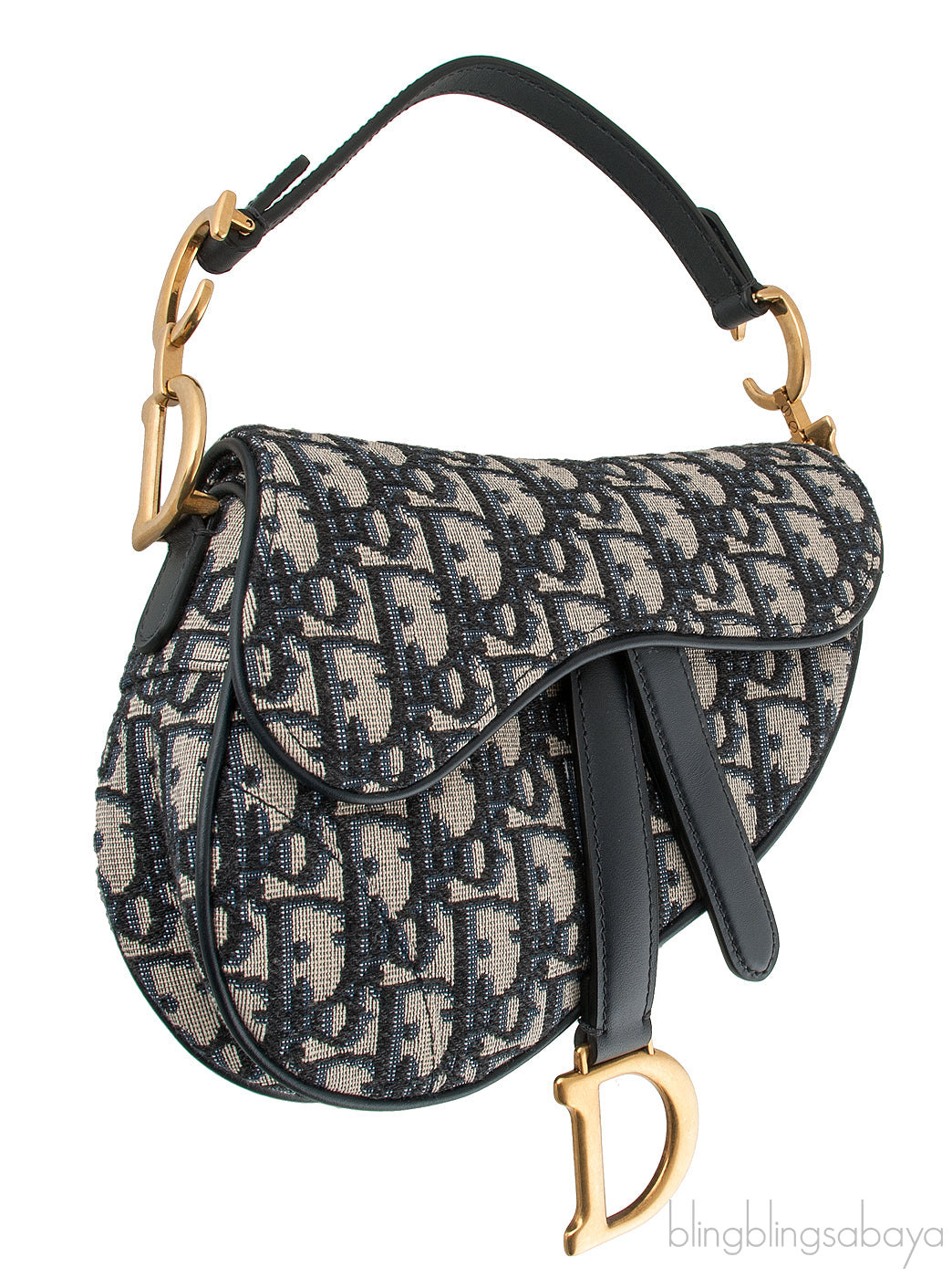 Oblique Saddle Mini Bag & Strap