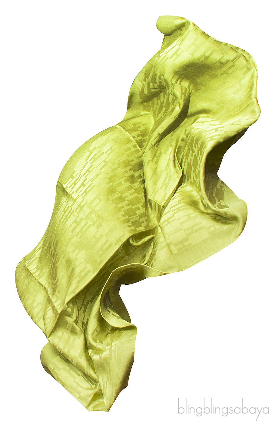 Green H Printed Stole