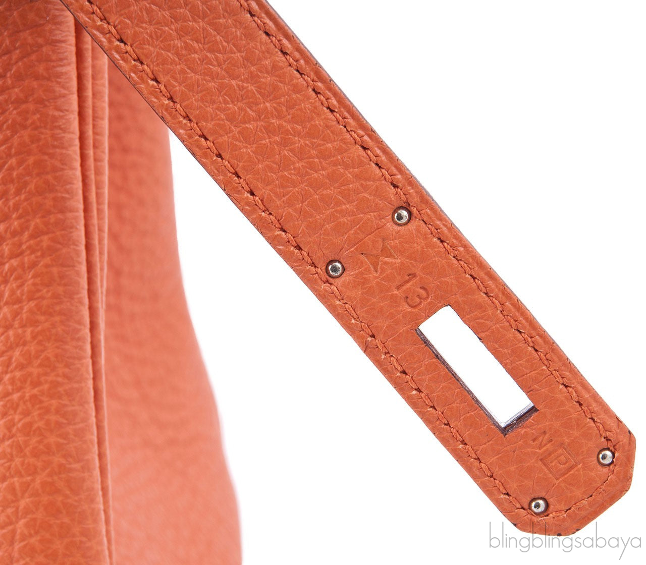 Kelly 32 Orange Togo Retourne