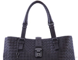 Roma Intrecciato Leather Tote