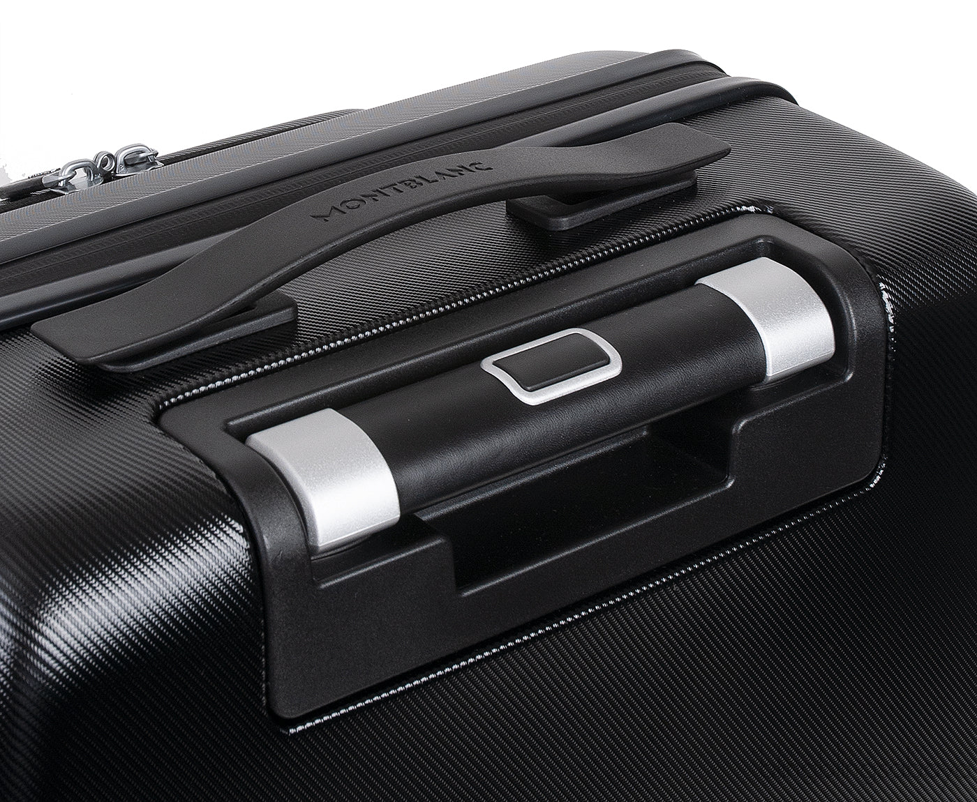 Montblanc Black Nightflight Trolley Luggage Bag