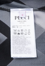 Pucci Multicolor Volute Print Long Kaftan