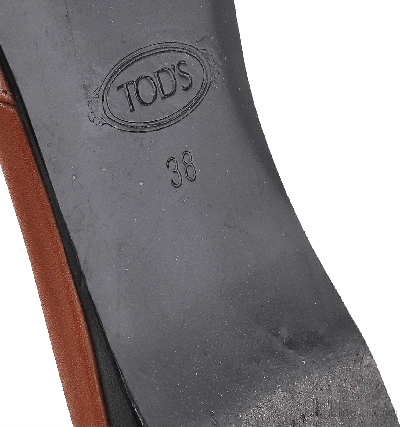 Tod\'s Flat Crystal Slip On Sandals