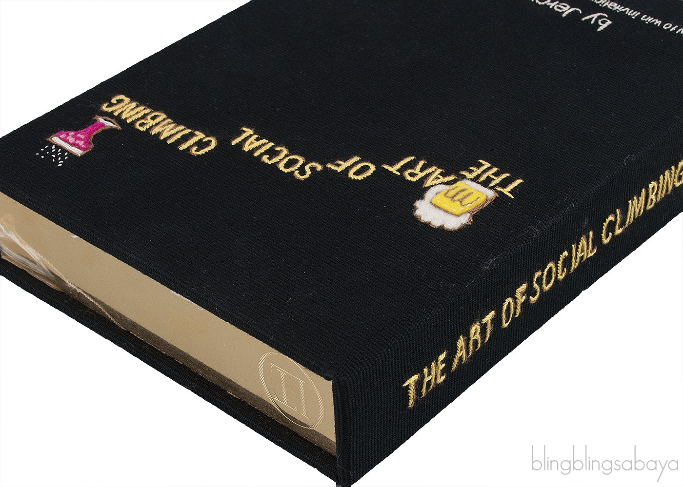 The Art of Social Climbing Book Clutch